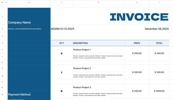 INVOICE 5